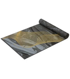 Gaiam Metallic Yoga Mat 6mm -Swimming Equipment 6612103757992 spiraljourney 3a