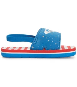 Roxy Finn Sandal (Toddler) -Swimming Equipment 6625387184296 redwhiteblue 3a