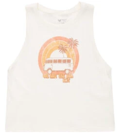 Roxy Girls' Rainbow Van Muscle T-Shirt