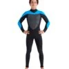Body Glove Men's Phoenix 3/2mm Back Zip Full Wetsuit -Swimming Equipment 6680265359528 blue 1a