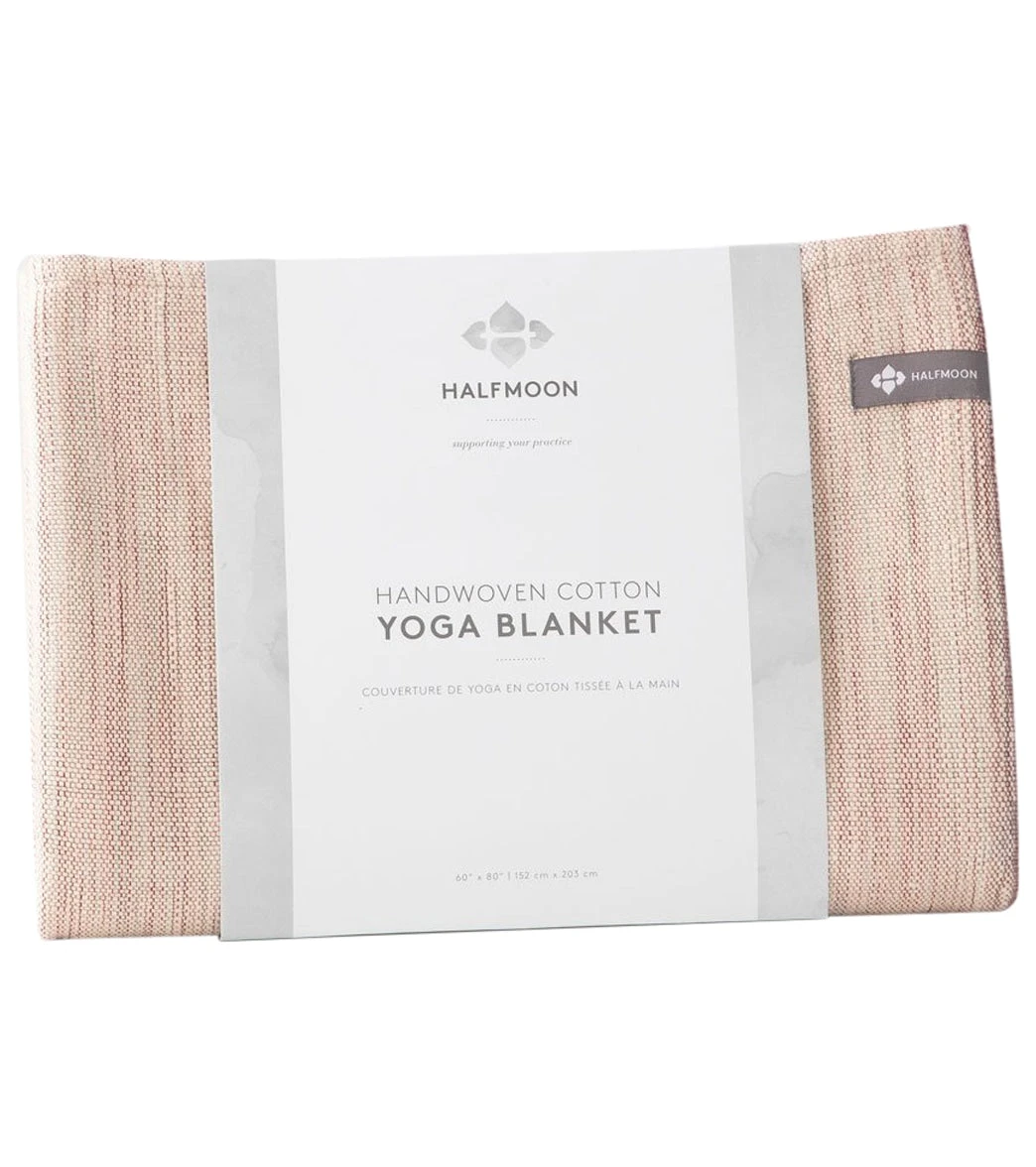 Melange Cotton Yoga Blanket 4 Melange Cotton Yoga Blanket - Image 2