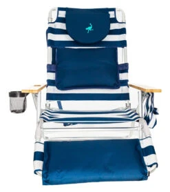 Deluxe Beach Chair -Swimming Equipment 6716794208424 stripeblue 3a