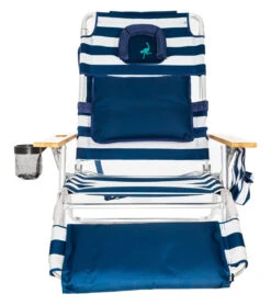 Deluxe Beach Chair -Swimming Equipment 6716794208424 stripeblue 4a