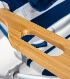 Deluxe Beach Chair -Swimming Equipment 6716794208424 stripeblue 7a