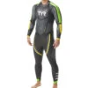TYR Men's Hurricane Cat 5 Fullsleeve Triathlon Wetsuit -Swimming Equipment 6751581470888 blackgreenyellow 1a