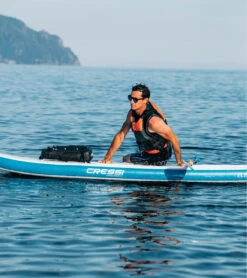 CRESSI Element All Around Inflatable SUP 10’2’’ Set -Swimming Equipment 6856349188264 whiteblue 5a