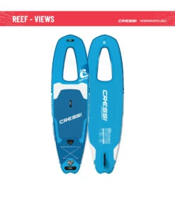 CRESSI Reef Window 10’2’’ Inflatable SUP Set -Swimming Equipment 6856349974696 bluewhite 10a