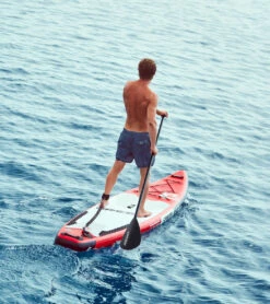 CRESSI Set Isup Fury Touring Dc 12’2’' Rosso Inflatable SUP -Swimming Equipment 6856350761128 redwhite 4a