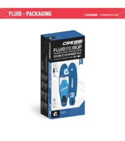 CRESSI Fluid All Round Dc 10'2'' Inflatable SUP Set 26 CRESSI Fluid All Round Dc 10'2'' Inflatable SUP Set -Swimming Equipment 6856351121576 bluewhite 10a