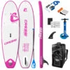 CRESSI Element All Around 9'2 Inflatable SUP Set -Swimming Equipment 6856351973544 pinkwhite 1a