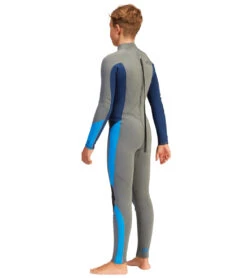 Billabong Boys' 3/2MM Absolut Backzip Long Sleeve Full Wetsuit -Swimming Equipment 6908217327784 ash 5a