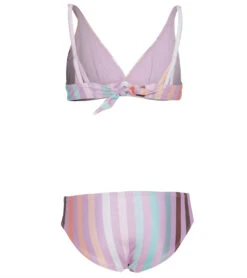Girls' Malibu Two Piece Bikini Set (Big Kid) -Swimming Equipment 6948301373608 lavender 3a