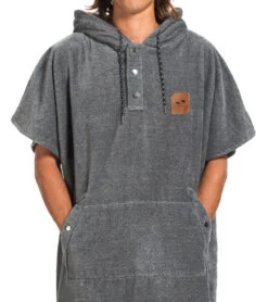 Slowtide The Digs Changing Poncho -Swimming Equipment 6956524437672 heathergrey 3a