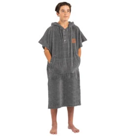 Slowtide The Digs Changing Poncho -Swimming Equipment 6956524437672 heathergrey 4a