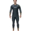 Zone3 Zone 3 Men's Aspire Thermal Fullsleeve Wetsuit -Swimming Equipment 6962804162728 blackgreygoldred 1a