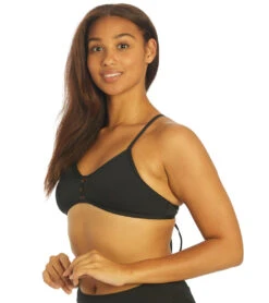 Women's Tomcat Solid Bikini Top -Swimming Equipment 7012303175848 black 5a