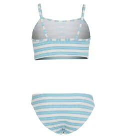 Girls' Horizon Line Two Piece Set (Big Kid) -Swimming Equipment 7070853169320 blu 2a