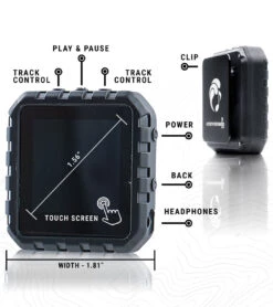 Delphin Swimbuds Sport Bundle -Swimming Equipment 7118629765288 black 6a