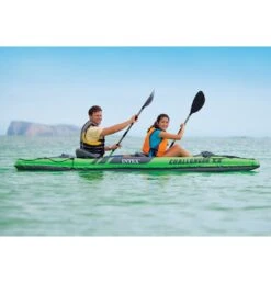 Intex Challenger K2 Kayak W/ 86" Aluminum Oars & High-Output Pump 9 Intex Challenger K2 Kayak W/ 86" Aluminum Oars & High-Output Pump -Swimming Equipment 7159154147496 4