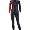 AQUASPHERE Women's Racer V3 Tri Wetsuit 1 AQUASPHERE Women's Racer V3 Tri Wetsuit -Swimming Equipment 7197878124712 blackred 1a