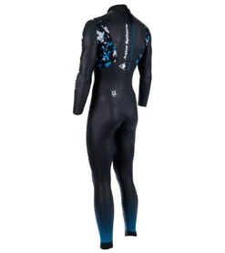 AQUASPHERE Men's Aqua Skin V3 Tri Wetsuit -Swimming Equipment 7197878550696 blackturquoise 3a