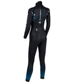 AQUASPHERE Women's Aqua Skin V3 Tri Wetsuit 9 AQUASPHERE Women's Aqua Skin V3 Tri Wetsuit -Swimming Equipment 7197878681768 blackturquoise 3a