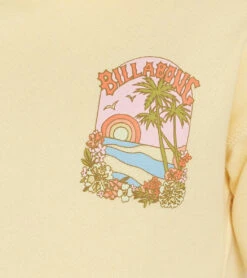 Billabong Girls' Pacific Vibrations Pullover (Little Kid, Big Kid) -Swimming Equipment 7222984474792 buttermilk 3a