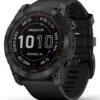 Garmin Fenix 7X Sapphire Solar Black DLC Titanium/Black Band -Swimming Equipment 7289506693288 black 1a