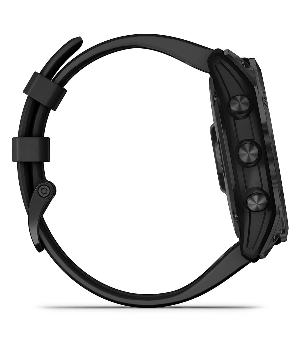 Garmin Fenix 7X Sapphire Solar Black DLC Titanium/Black Band 7 Garmin Fenix 7X Sapphire Solar Black DLC Titanium/Black Band - Image 5