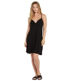 Volcom Women's Cactus Ridge Dress -Swimming Equipment 7307040096424 black 4a