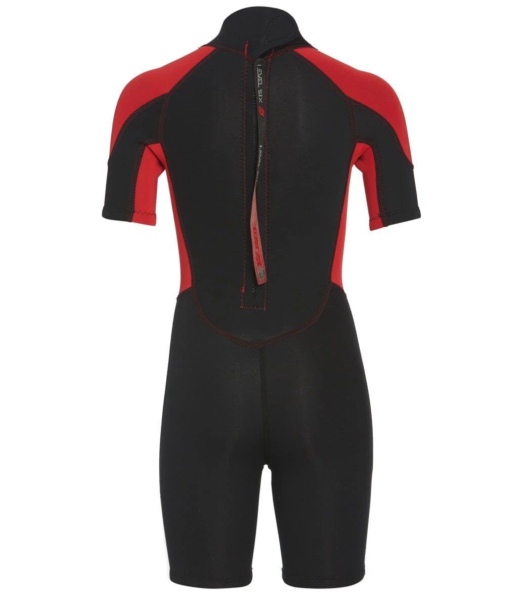 Level Six Youth 2.5mm Shorty Neoprene Wetsuit 4 Level Six Youth 2.5mm Shorty Neoprene Wetsuit - Image 2