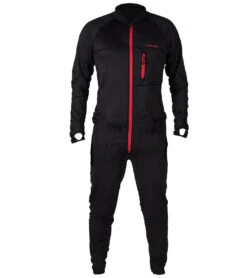 Level Six Men's Vulcan Front Zip Thermal Unisuit -Swimming Equipment 7363715694760 black 5a