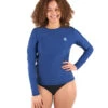 Level Six Women's Coastal Long Sleeve Surf Shirt -Swimming Equipment 7363716481192 ink 1a