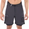 Level Six Men's Pro Guide 0.5mm Neoprene Lined Shorts -Swimming Equipment 7363721527464 black 1a