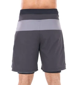 Level Six Men's Pro Guide 0.5mm Neoprene Lined Shorts -Swimming Equipment 7363721527464 black 3a