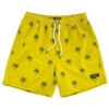 Men's 17" Marino Printed Swim Trunks -Swimming Equipment 7382155067560 yellow 1a