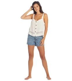 HURLEY Women's Summer Time Tank -Swimming Equipment 7406490648744 marshmallow 4a