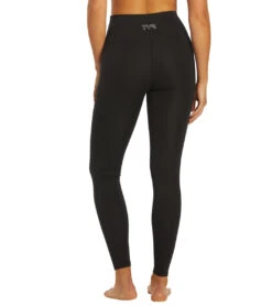 TYR Women's Hi-Rise Legging -Swimming Equipment 7421016375464 black 3a