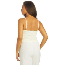 Roxy Women's Flirty Feels Tank -Swimming Equipment 7428433117352 snowwhite 3a