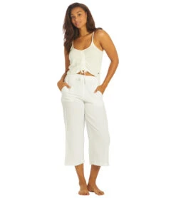 Roxy Women's Flirty Feels Tank -Swimming Equipment 7428433117352 snowwhite 4a