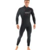 Men's 5mm Space Back Zip Fullsuit Wetsuit -Swimming Equipment 7429463638184 black 1a