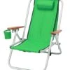 WearEver HI Back Aluminum Backpack Beach Chair -Swimming Equipment 7429623578792 green 1a