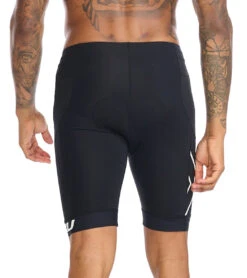 2XU Men's Core Tri Short 10 2XU Men's Core Tri Short -Swimming Equipment 7468244664488 blackwhite 3a