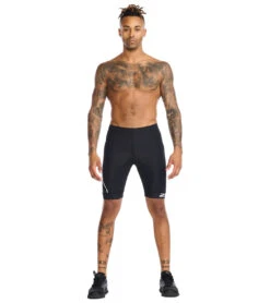 2XU Men's Core Tri Short 11 2XU Men's Core Tri Short -Swimming Equipment 7468244664488 blackwhite 4a