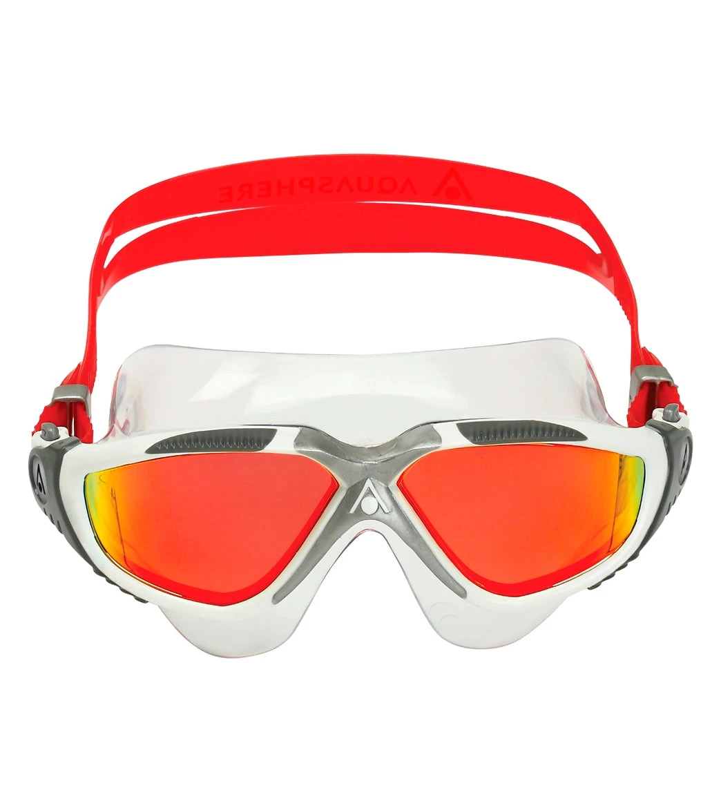 AQUASPHERE Vista Titanium Mirrored Lens Mask 4 AQUASPHERE Vista Titanium Mirrored Lens Mask - Image 2