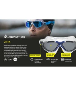AQUASPHERE Vista Titanium Mirrored Lens Mask 12 AQUASPHERE Vista Titanium Mirrored Lens Mask -Swimming Equipment 7473587716264 redtitaniummirroredlenswhitewithredstrap 5a