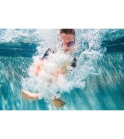 AQUASPHERE Kayenne Jr. Goggle -Swimming Equipment 7475578634408 clearlensblackwithneongreenstrap 5a