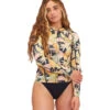 Billabong Women's Peeky Long Sleeve Jacket -Swimming Equipment 7490768896168 junglenight 1a