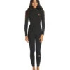 Billabong Women's 4/3mm Synergy Back Zip Fullsuit Wetsuit -Swimming Equipment 7492489347240 wildblack 1a