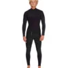Billabong Men's 4/3mm Absolute Plus Chest Zip Fullsuit Wetsuit -Swimming Equipment 7492489871528 black 1a
